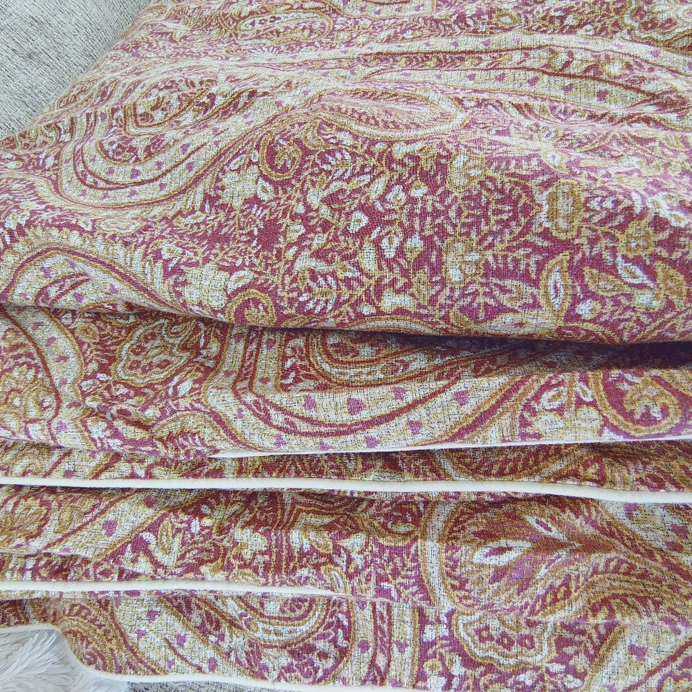 Yves Delorme King Duvet Paisley
